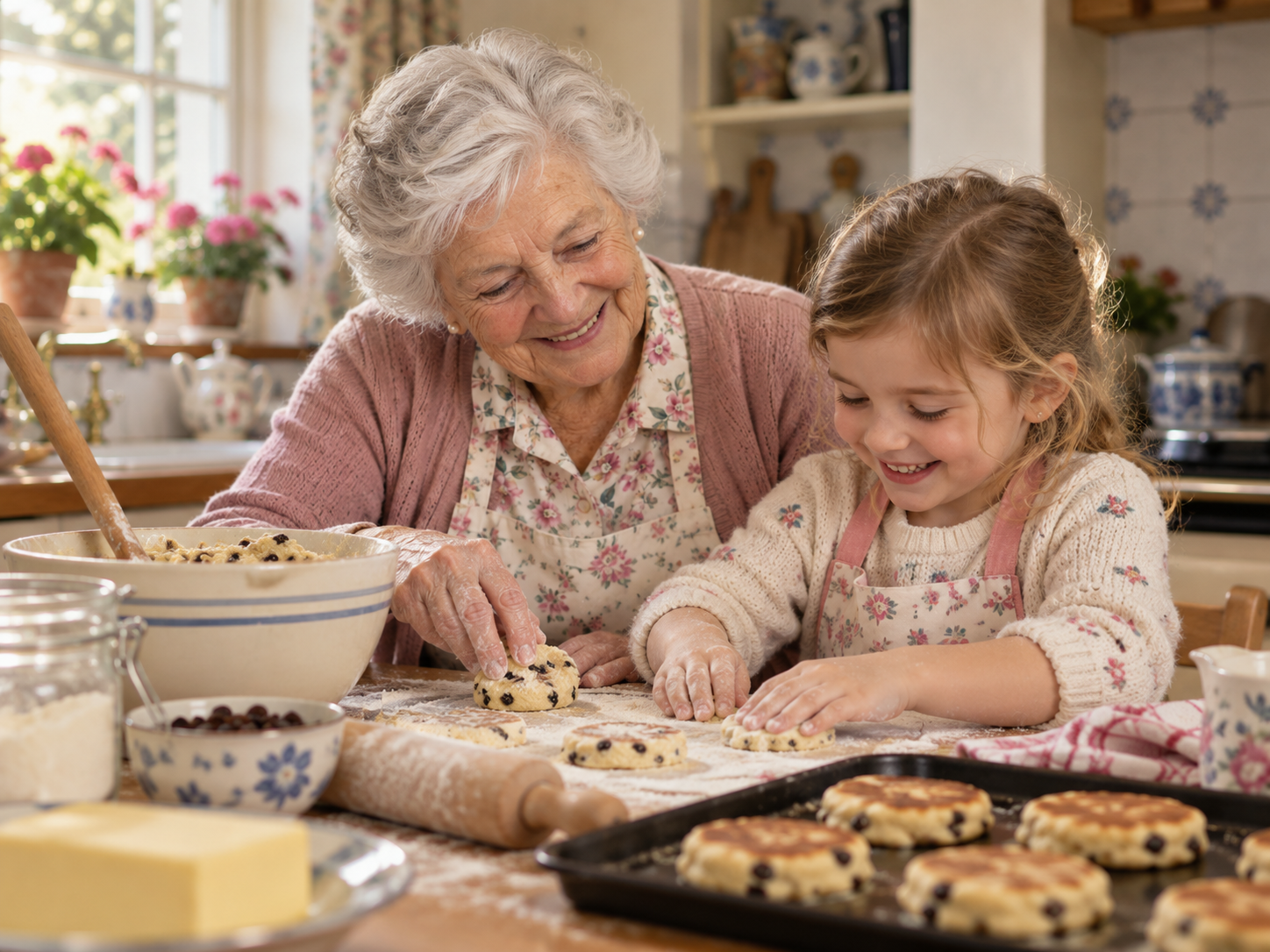 Baking Welsh Cakes with Emily